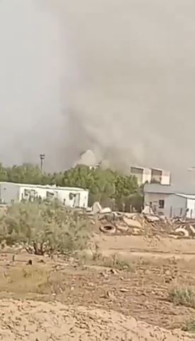 VIDEO Irak: Incendiu la o bază militară, pe fondul arșiței