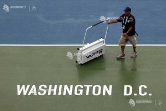 Tenis: Finala turneului WTA de la Washington, amânată pentru luni din cauza furtunilor