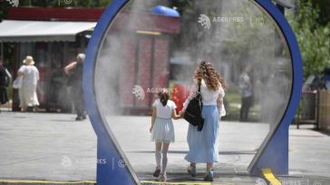 Val de căldură, temperaturi extreme și nopți tropicale în întreaga țară, până vineri dimineața (meteorologi)