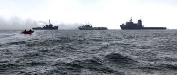 Rusia intensifică protecția navelor de marfă în Marea Neagră și dezvoltă rute alternative