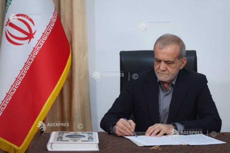 Președintele Pezeshkian dă asigurări că Iranul nu caută să escaladeze conflictul cu SUA