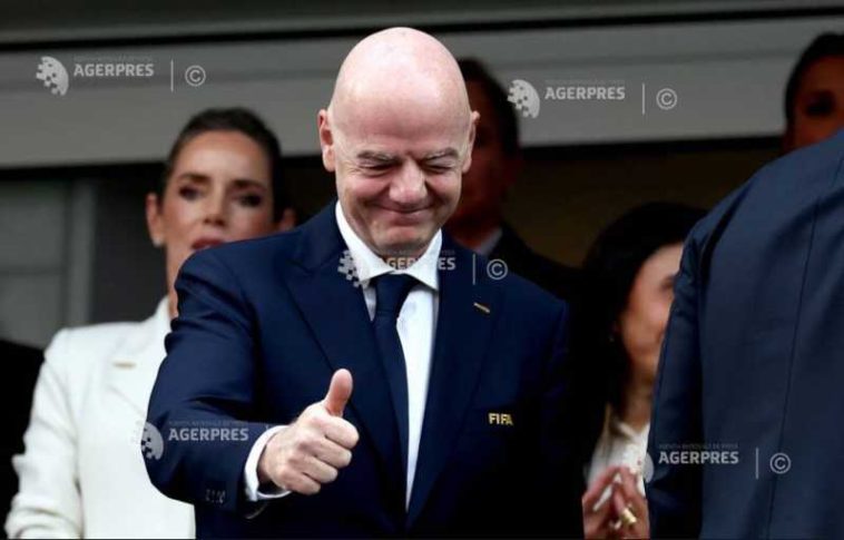 Fotbal: Infantino a convocat o reuniune a celor mai înalți oficiali ai FIFA, la Rabat