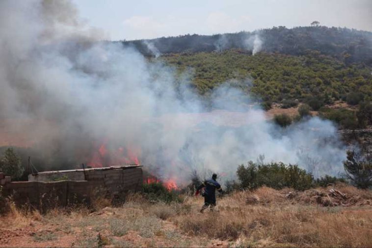 Incendii în apropiere de Atena / Autoritățile și locuitorii evaluează amploarea pagubelor