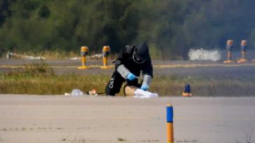 Drona descoperită pe aeroportul din Leipzig era echipată cu un dispozitiv exploziv, confirmă anchetatorii