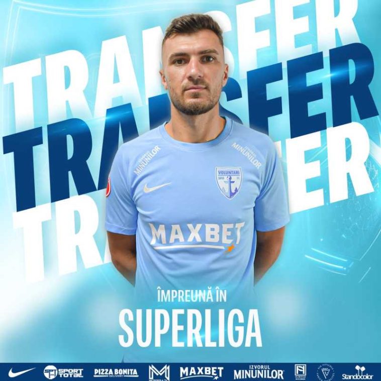 Fotbal: FC Voluntari l-a transferat pe atacantul Adi Chică-Roșă
