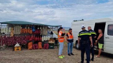 Buzău: Comerțul de legume de-a lungul DN2 (E85) – pericol pentru vânzători, cumpărători și șoferi