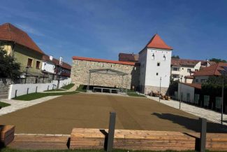 Bistrița-Năsăud: Lucrările de restaurare a Cetății medievale Bistrița, finanțate prin PNRR, au fost finalizate