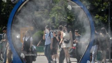Alerta Cod roșu de caniculă rămâne în vigoare până vineri dimineața, în șapte județe
