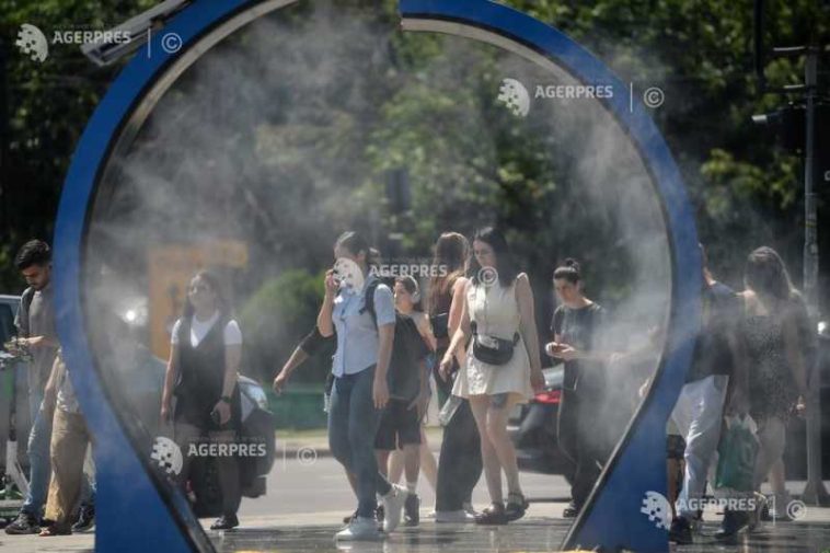 Alerta Cod roșu de caniculă rămâne în vigoare până vineri dimineața, în șapte județe