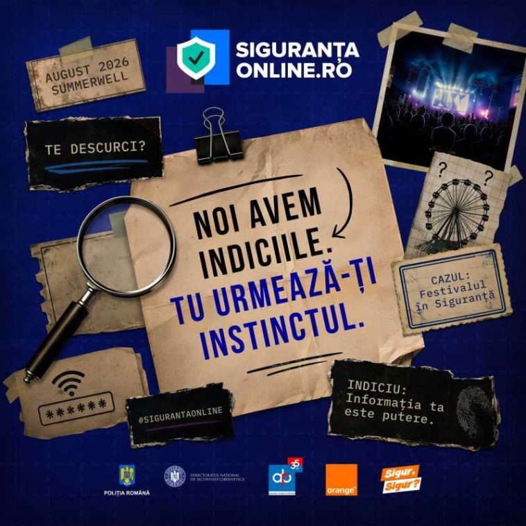 Proiectul național de educație digitală #SiguranțaOnline ajunge la festivalul Summer Well