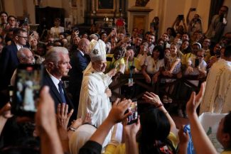Papa Leon al XIV-lea s-a întâlnit cu tineri europeni la Assisi