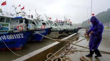 Taifunul Dolphin va atinge uscatul în estul Chinei peste câteva zile