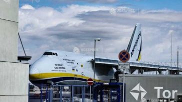 Germania neagă că avionul ucrainean de la Leipzig vizat de o dronă explozivă transporta arme sau muniții