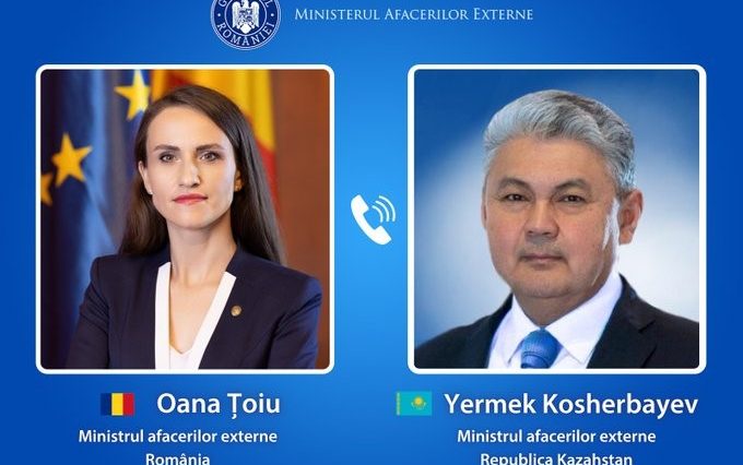 Ministrul Oana Țoiu – convorbire cu omologul din Kazahstan