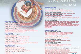 Sibiu: Loredana, Fuego și Junii Sibiului vor urca pe scena Festivalului Internațional de Folclor ”Cântecele Munților”