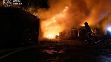 Noi bombardamente rusești asupra Kievului