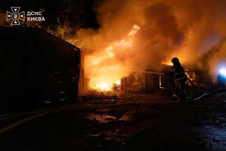 Noi bombardamente rusești asupra Kievului