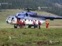 VIDEO UPDATE Prahova: Cei doi alpinişti germani, blocaţi în peretele Văii Albe, recuperaţi de Salvamont Prahova