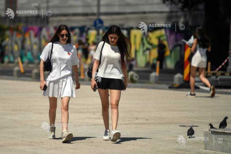 Caniculă și disconfort termic ridicat, în toată țara, de luni până miercuri