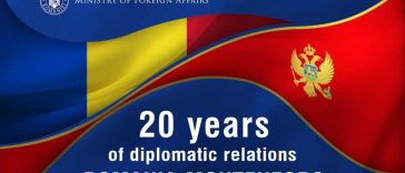 Oana Țoiu: Celebrăm anul acesta două decenii de relații diplomatice între România și Muntenegru
