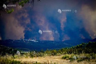 Spania/ Sute de persoane evacuate în urma unui nou incendiu forestier izbucnit în sud-vestul țării