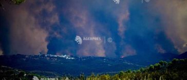 Spania/ Sute de persoane evacuate în urma unui nou incendiu forestier izbucnit în sud-vestul țării