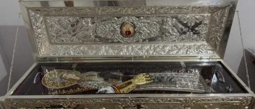 Argeș: Racla cu moaștele Sfintei Filofteia și ale Sfântului Ioanichie cel Nou, dusă în procesiune la Târgoviște