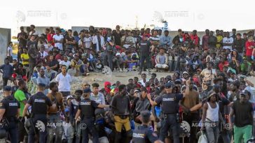 Mii de locuitori ai exclavei Ceuta, în stradă pentru a cere răspunsuri din partea Spaniei și a Europei