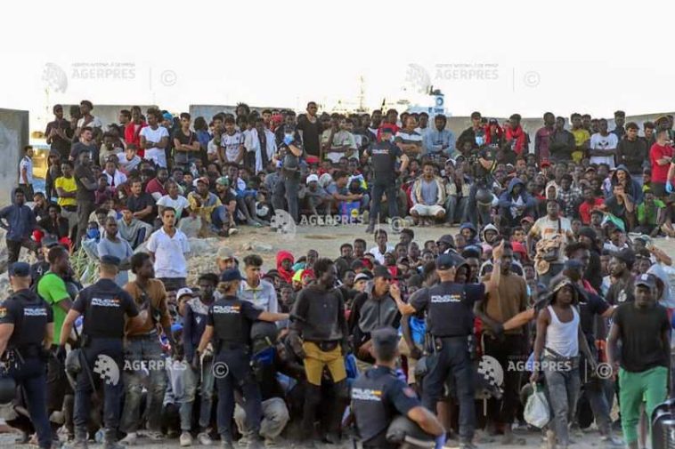 Mii de locuitori ai exclavei Ceuta, în stradă pentru a cere răspunsuri din partea Spaniei și a Europei