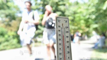 ANM: Caniculă, temperaturi extreme și disconfort termic ridicat în aproape toată țara, până miercuri seara