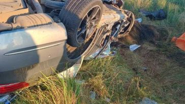 Brăila: Accident cu un mort și șase răniți pe DJ 221; au fost implicate trei autoturisme