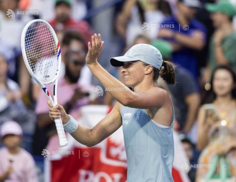 Tenis: Iga Swiatek și Elina Svitolina, în semifinale la Toronto (WTA)