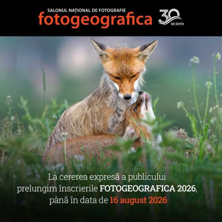 Înscrierile pentru Salonul Național de Fotografie ‘Fotogeografica’ se pot face până pe 16 august