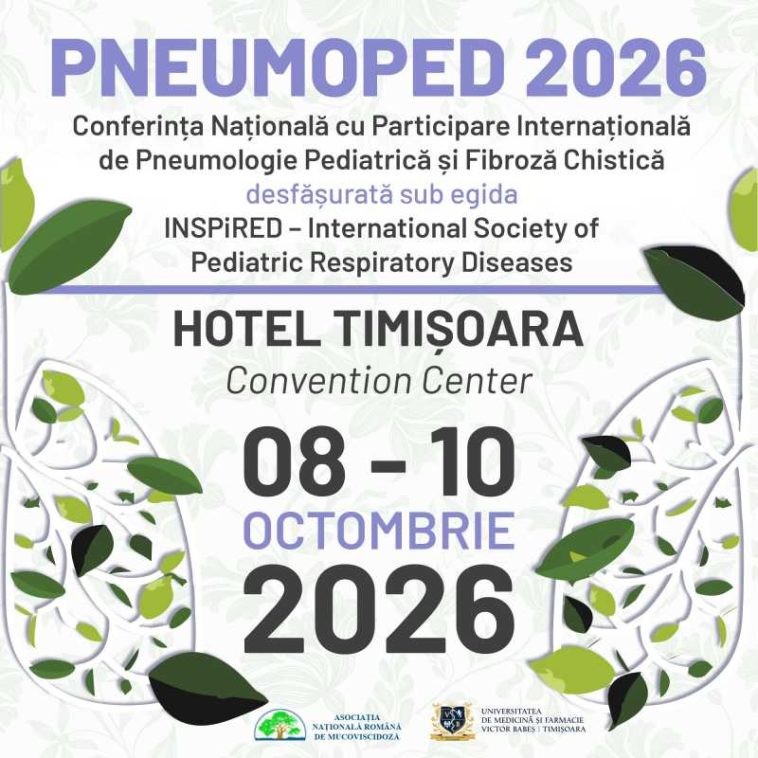 Timișoara va deveni capitala pneumologiei pediatrice; Inteligența Artificială în ecografia pulmonară, o temă a conferinței