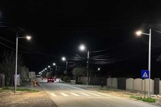 Brăila: Premieră – primul județ care a finalizat integral iluminarea trecerilor de pietoni nesemaforizate de pe drumurile județene