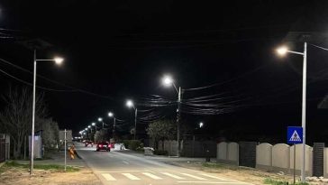 Brăila: Premieră – primul județ care a finalizat integral iluminarea trecerilor de pietoni nesemaforizate de pe drumurile județene