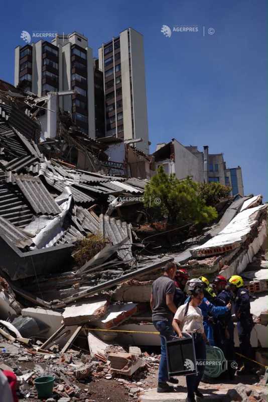 O victimă a cutremurului din Columbia, salvată de sub dărâmături după 30 de ore