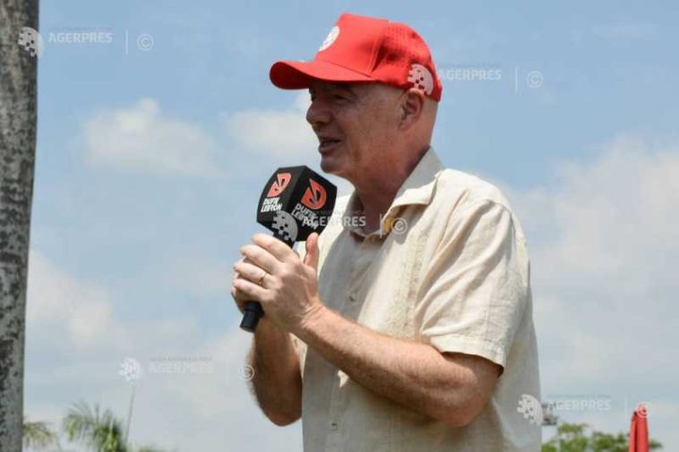 Fotbal: Gianni Infantino, președintele FIFA, solidar cu poporul din Columbia