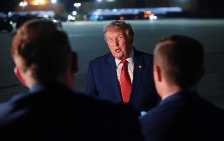 Trump confirmă că a plecat de la summitul NATO cu alt avion decât se știa