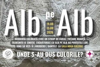 Expoziția ”Alb pe alb” – povestea broderiilor, din 19 august, la Muzeul Național al Țăranului Român