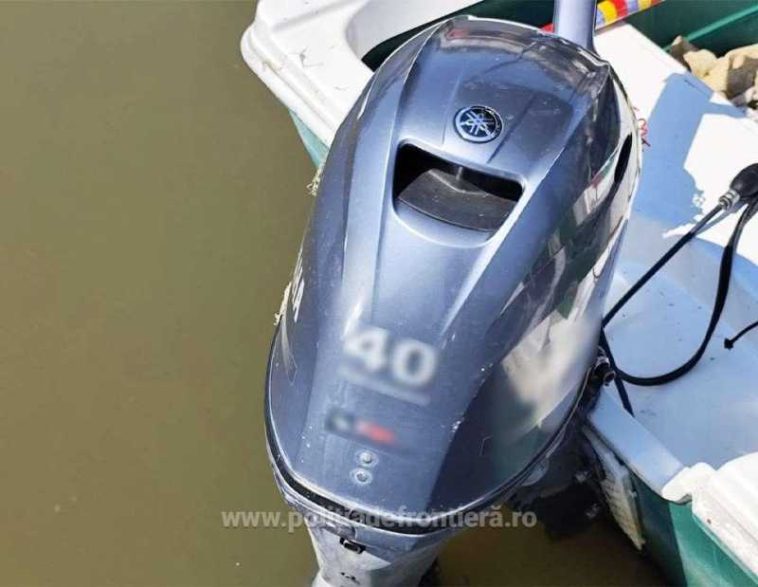 Tulcea: Două motoare de bărci căutate în Suedia, găsite de polițiștii de frontieră