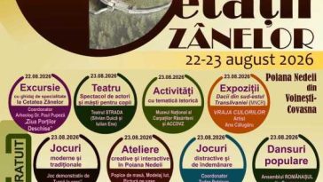 Covasna: ‘Ziua Cetății Zânelor’ – excursie ghidată la cetatea dacică, spectacole, ateliere și jocuri tradiționale