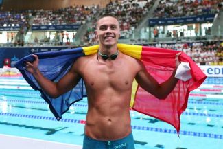 UPDATE Înot: David Popovici a câștigat aurul la 100 m liber la Europene cu nou record al competiției