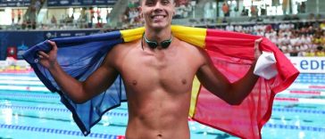 UPDATE Înot: David Popovici a câștigat aurul la 100 m liber la Europene cu nou record al competiției