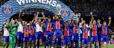 Fotbal: Paris Saint-Germain a cucerit Supercupa Europei, după 2-1 cu Aston Villa (GALERIE FOTO)