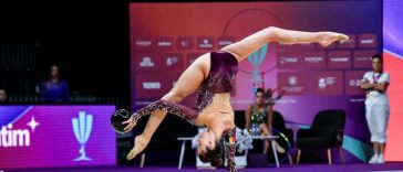 Gimnastică ritmică: Andreea Verdeș, locul 25 la individual compus la Mondiale, după prima zi a calificărilor