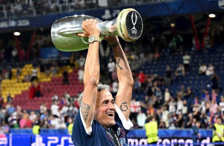 Fotbal: Supercupa Europei – Un succes ”important” pentru PSG, în ciuda ”condițiilor dificile”, potrivit antrenorului Luis Enrique