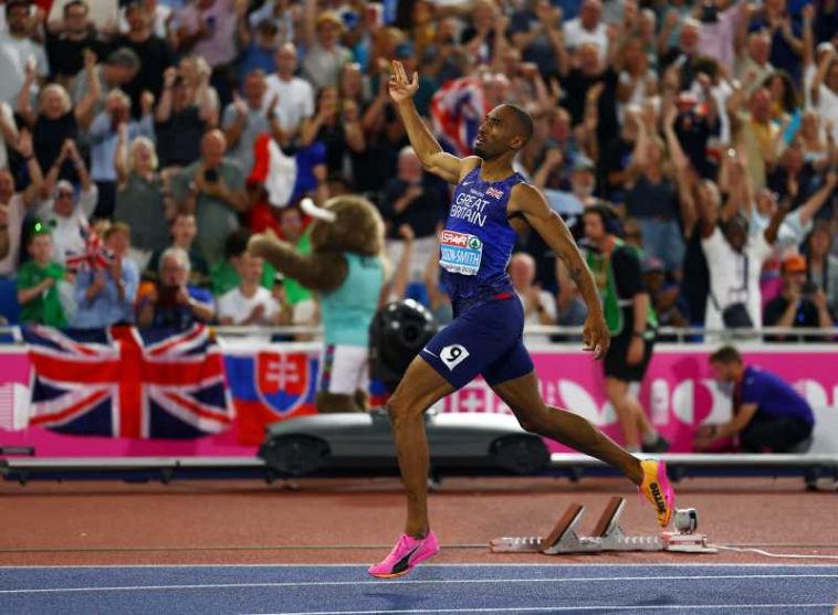 Atletism: Britanicul Hudson-Smith, medaliat cu aur la 400 m la Europenele de la Birmingham, al cincilea titlu continental din carieră
