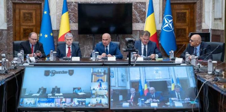 Bolojan, teleconferință cu prefecții pe tema PNRR; Finalizarea și recepția proiectelor – prioritate în următoarele două săptămâni