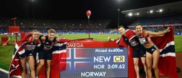 Atletism: Norvegia a refuzat medalia de aur de la ștafeta mixtă 4×400 m din cauza unei erori
